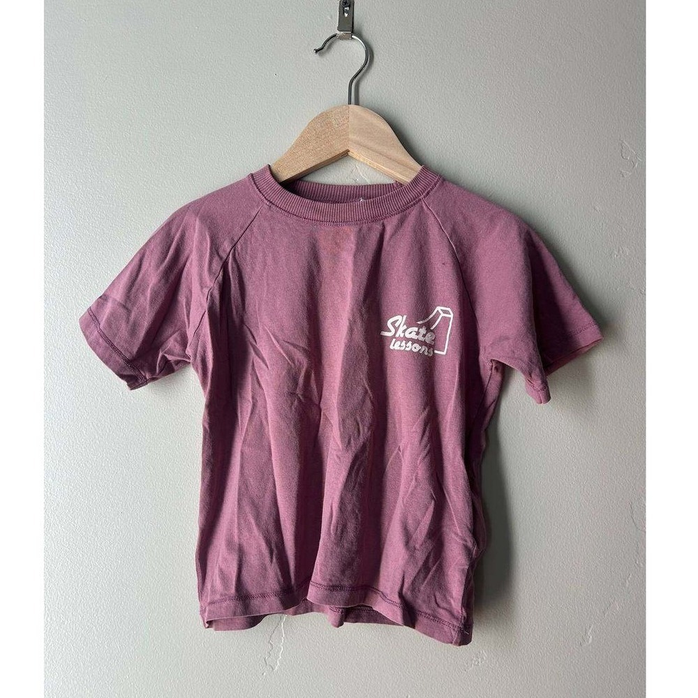 Zara Skate Lessons Graphic Tee Streetwear Y2K Cotton 18-24M Colorful Play
